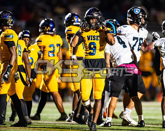 OK3Sports coverage of the high school varsity football game featuring Dr. Henry A Wise Jr Pumas and the Eleanor Roosevelt Raiders