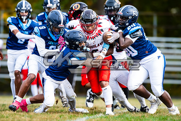 OK3Sports coverage of the high school football game featuring the Central Falcons and the Crossland Cavaliers