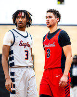 OK3Sports coverage of the high school basketball game featuring Fairfax Christian Cardinals and the Clinton Grace Christian Eagles