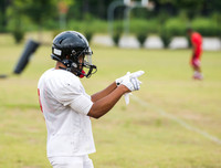 Rolesville FB Practice 2015