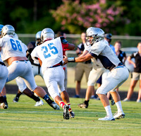 Cleveland High School hosted a scrimmage