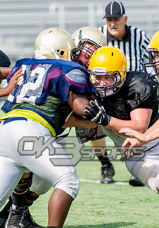 Corinth Holder Football Scrimmage