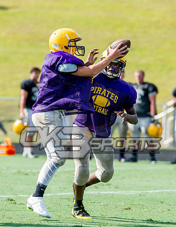 Corinth Holder Football Scrimmage