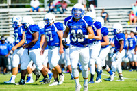 Clayton High School host a football scrimmage