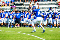 Clayton High School host a football scrimmage