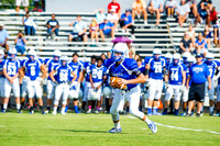 Clayton High School host a football scrimmage