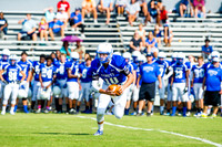 Clayton High School host a football scrimmage