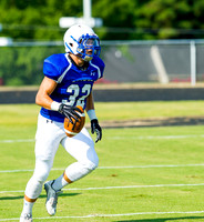 Clayton High School host a football scrimmage