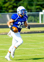 Clayton High School host a football scrimmage