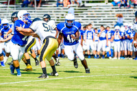 Clayton High School host a football scrimmage