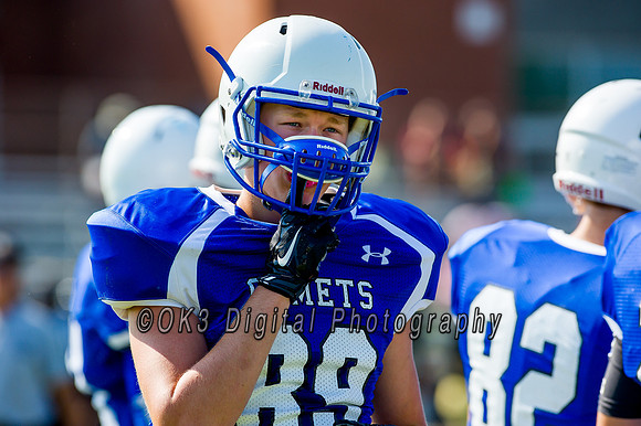 Clayton High School host a football scrimmage