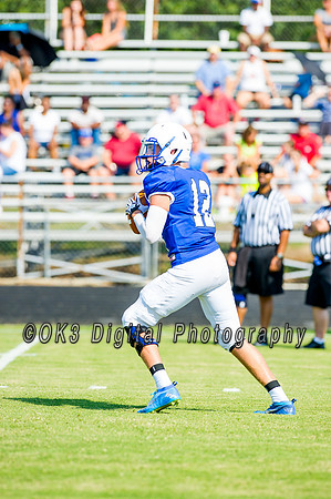 Clayton High School host a football scrimmage