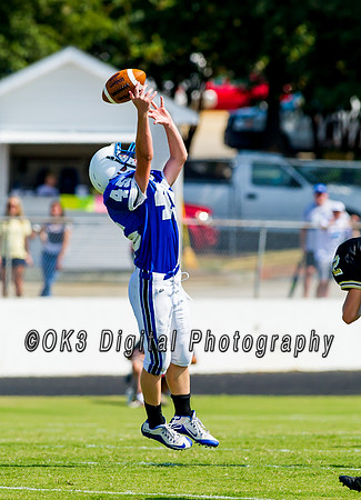 Clayton High School host a football scrimmage
