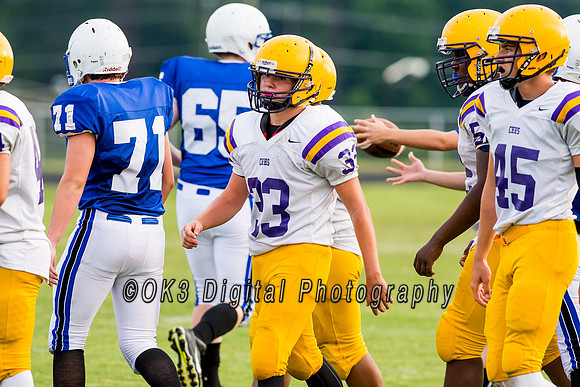 The JV Clayton Comets vs the Corinth Holder Pirates