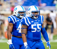 Olen C. Kelley III's coverage from the North Carolina Central University Eagles vs Duke Blue Devils ACC College Football game