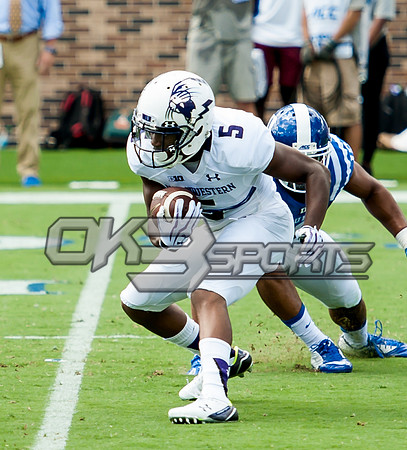 Olen C. Kelley III's coverage from the Northwestern Wildcats vs Duke Blue Devils ACC College Football game