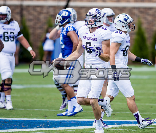 Olen C. Kelley III's coverage from the Northwestern Wildcats vs Duke Blue Devils ACC College Football game