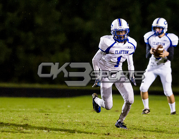 Olen C. Kelley III's coverage from the Clayton Comets and Knightdale Knights football game