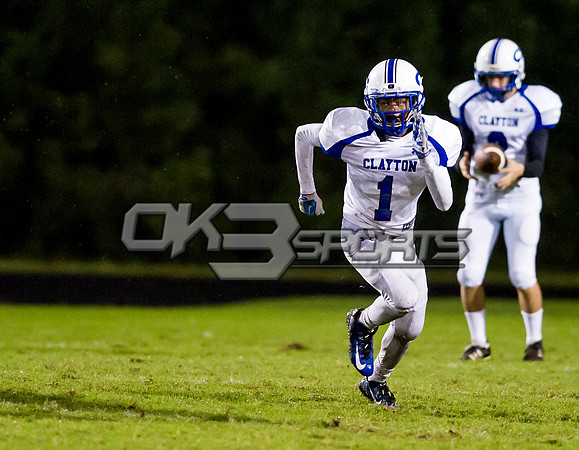 Olen C. Kelley III's coverage from the Clayton Comets and Knightdale Knights football game