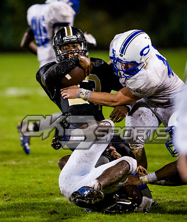 Olen C. Kelley III's coverage from the Clayton Comets and Knightdale Knights football game