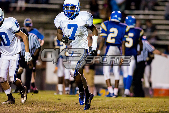 Olen C. Kelley III's coverage of the Clayton Comets and Garner Trojans JV football game