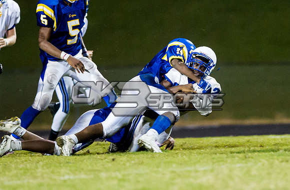 Olen C. Kelley III's coverage of the Clayton Comets and Garner Trojans JV football game