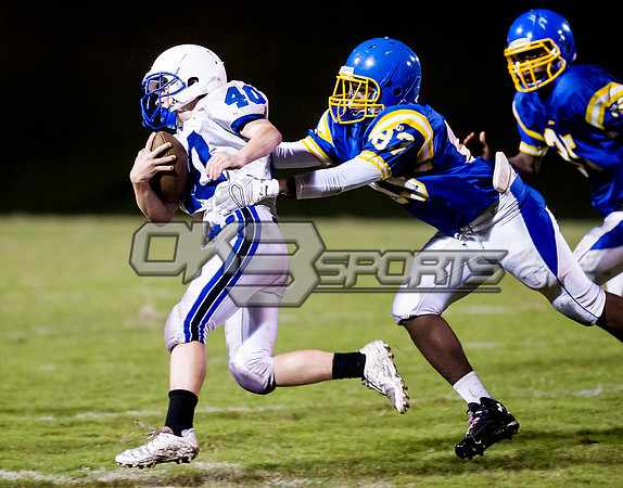 Olen C. Kelley III's coverage of the Clayton Comets and Garner Trojans JV football game