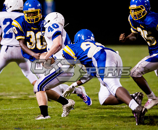 Olen C. Kelley III's coverage of the Clayton Comets and Garner Trojans JV football game