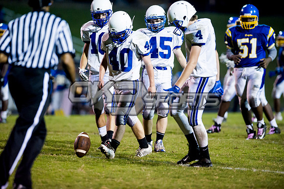 Olen C. Kelley III's coverage of the Clayton Comets and Garner Trojans JV football game
