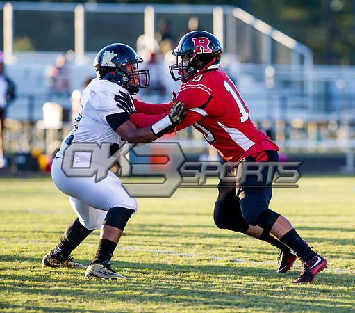 Olen C. Kelley III's coverage of the Knightdale Knighta and Rolesville Rams football game