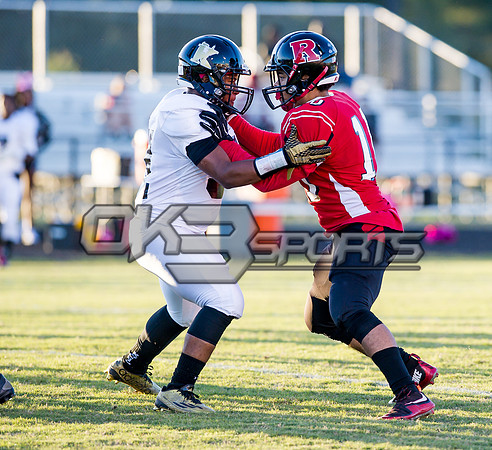 Olen C. Kelley III's coverage of the Knightdale Knighta and Rolesville Rams football game