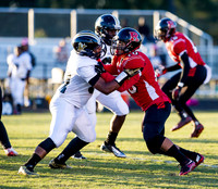 Olen C. Kelley III's coverage of the Knightdale Knighta and Rolesville Rams football game