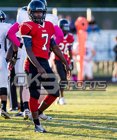 Olen C. Kelley III's coverage of the Knightdale Knighta and Rolesville Rams football game