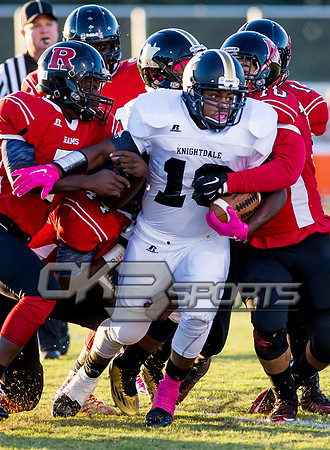 Olen C. Kelley III's coverage of the Knightdale Knighta and Rolesville Rams football game