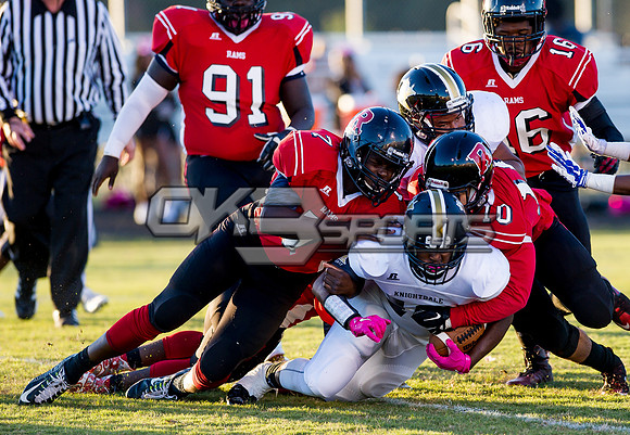 Olen C. Kelley III's coverage of the Knightdale Knighta and Rolesville Rams football game