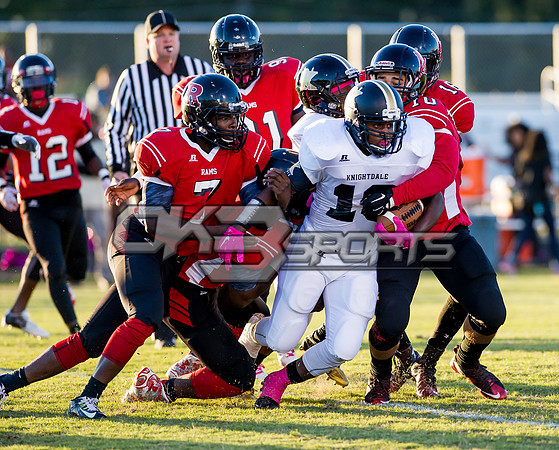 Olen C. Kelley III's coverage of the Knightdale Knighta and Rolesville Rams football game