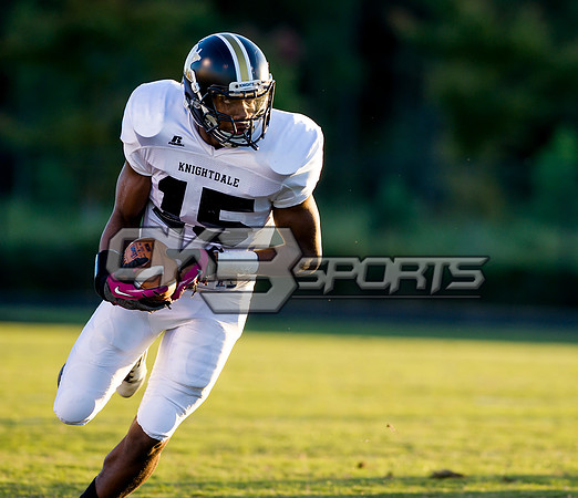 Olen C. Kelley III's coverage of the Knightdale Knighta and Rolesville Rams football game