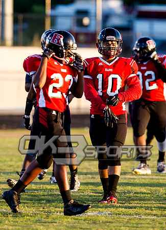 Olen C. Kelley III's coverage of the Knightdale Knighta and Rolesville Rams football game