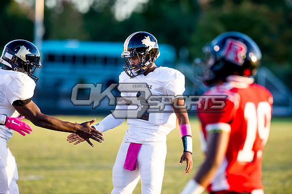 Olen C. Kelley III's coverage of the Knightdale Knighta and Rolesville Rams football game