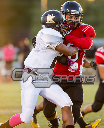 Olen C. Kelley III's coverage of the Knightdale Knighta and Rolesville Rams football game
