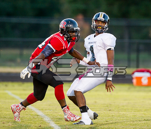 Olen C. Kelley III's coverage of the Knightdale Knighta and Rolesville Rams football game