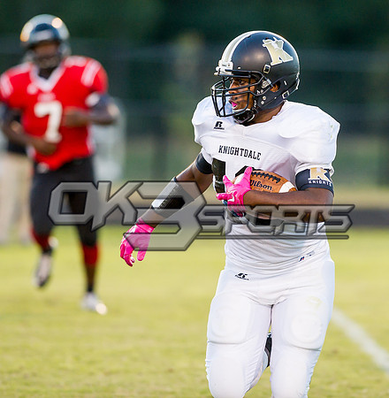 Olen C. Kelley III's coverage of the Knightdale Knighta and Rolesville Rams football game