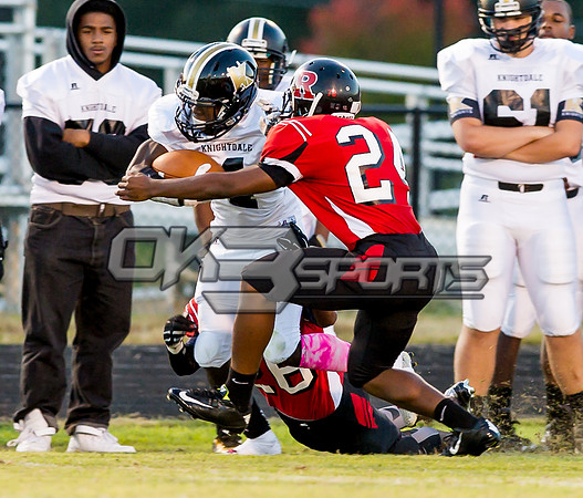Olen C. Kelley III's coverage of the Knightdale Knighta and Rolesville Rams football game