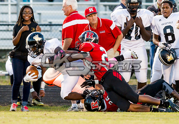 Olen C. Kelley III's coverage of the Knightdale Knighta and Rolesville Rams football game