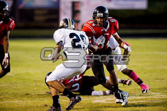 Olen C. Kelley III's coverage of the Knightdale Knighta and Rolesville Rams football game
