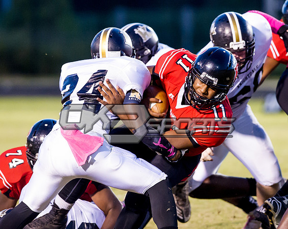 Olen C. Kelley III's coverage of the Knightdale Knighta and Rolesville Rams football game