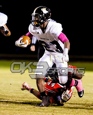 Olen C. Kelley III's coverage of the Knightdale Knighta and Rolesville Rams football game