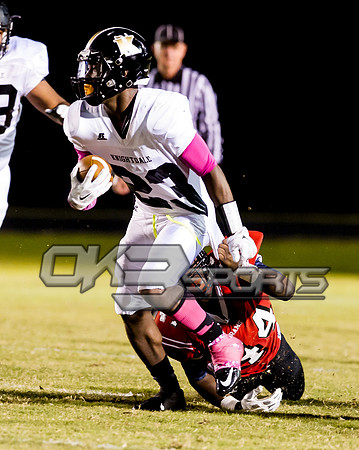 Olen C. Kelley III's coverage of the Knightdale Knighta and Rolesville Rams football game