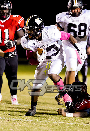 Olen C. Kelley III's coverage of the Knightdale Knighta and Rolesville Rams football game