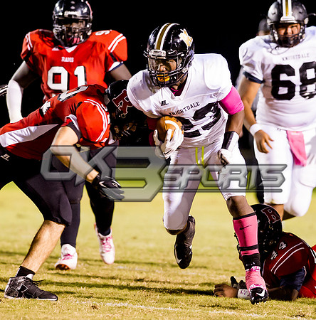 Olen C. Kelley III's coverage of the Knightdale Knighta and Rolesville Rams football game
